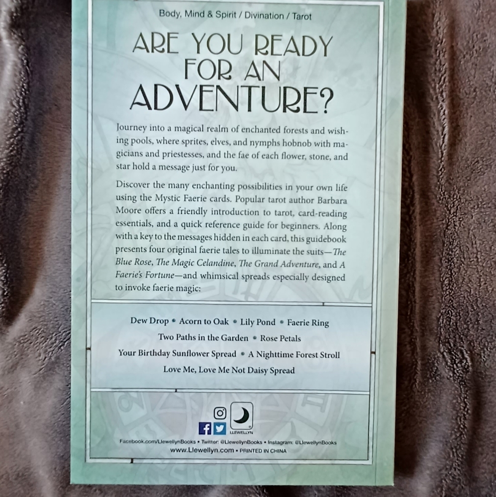 Mystic Fairy Tarot set w guidebook - Picture 8 of 10